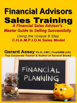 cover image of Financial Advisors Sales Training
